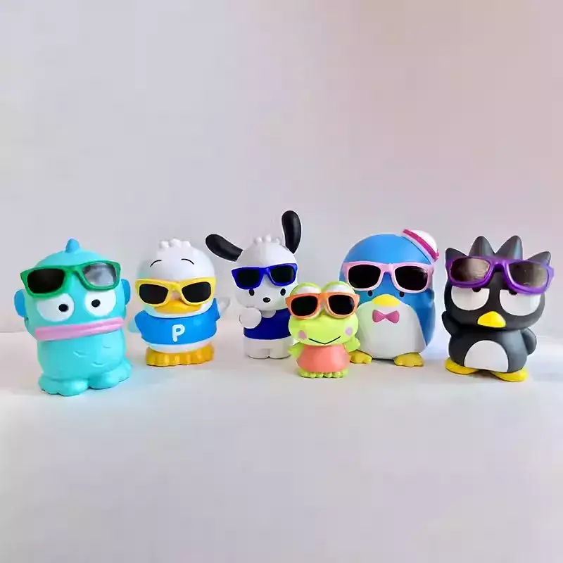 Mô hình gashapon HAPIDANBUI COOL SUNGLASSES FIGURE SET 6 bé