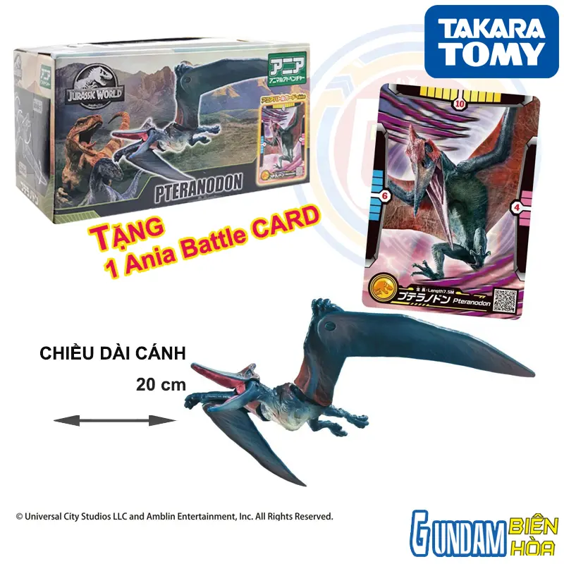 Mô hình ANIA Jurassic World Pteranodon  Battle Card set