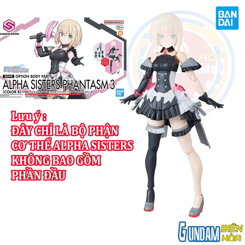 Bộ phụ kiện lắp ráp 30MS OPTION BODY PARTS ALPHA SISTERS PHANTASM 3 ［COLOR B］
