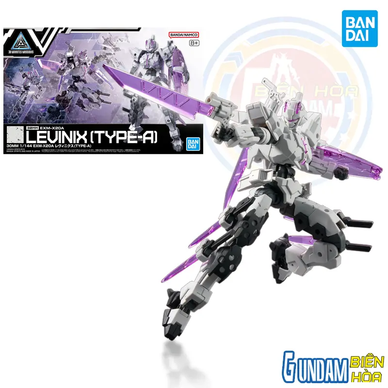 Mô hình lắp ráp 30MM 1/144 EXM-X20A LEVINIX （TYPE-A）