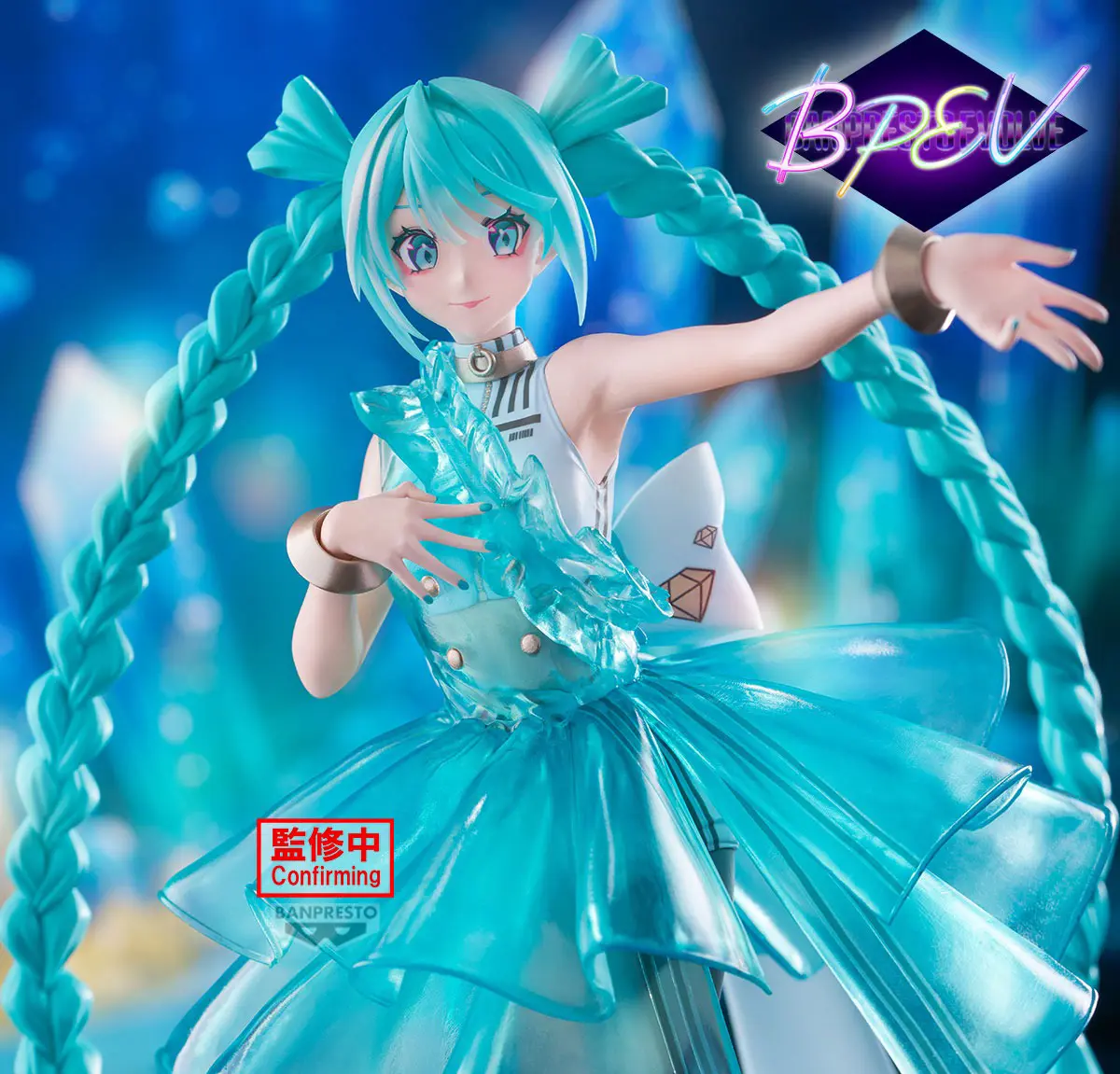 Mô hình Figure Banpresto HATSUNE MIKU BANPRESTO EVOLVE CLEARLUXE-EMERALDGEM-FIGURE