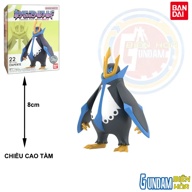 Mô hình POKEMON SCALE WORLD SINNOH REGION EMPOLEON