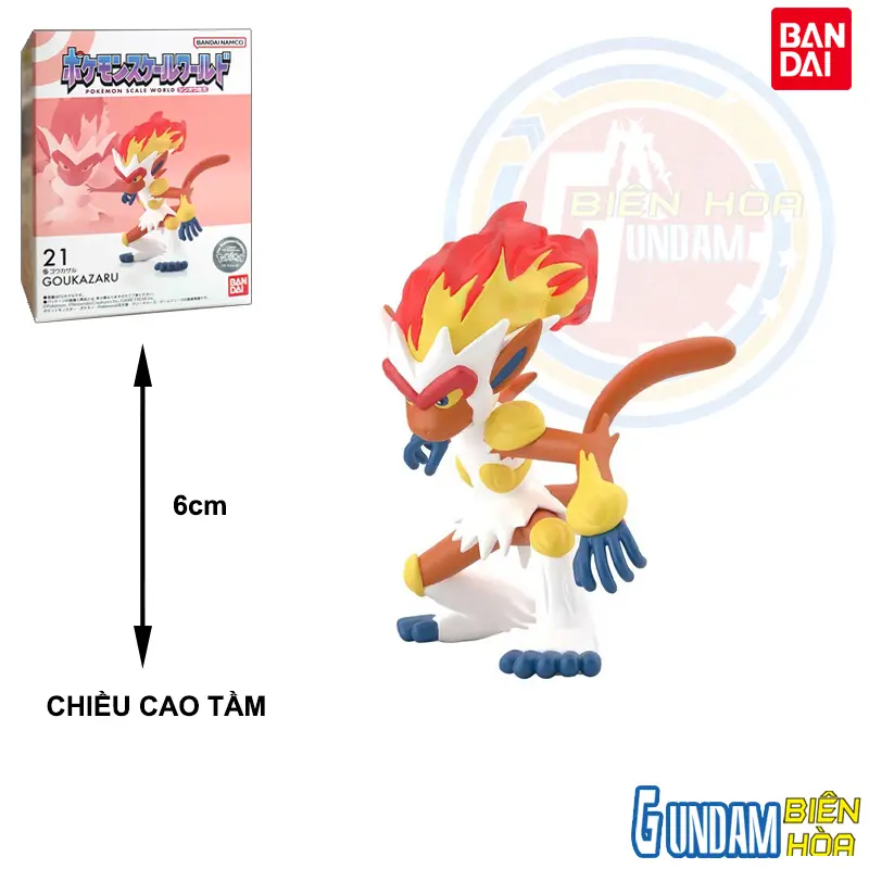 Mô hình POKEMON SCALE WORLD SINNOH REGION INFERNAPE
