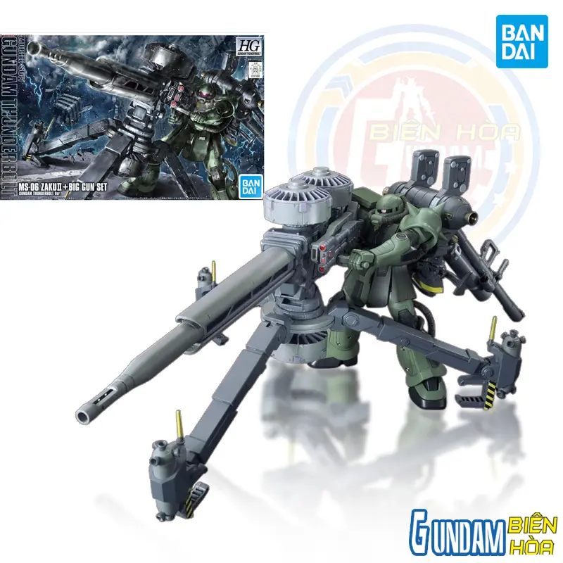 Mô hình lắp ráp 1/144 Zaku II + Big Gun (Gundam Thunderbolt Ver.)