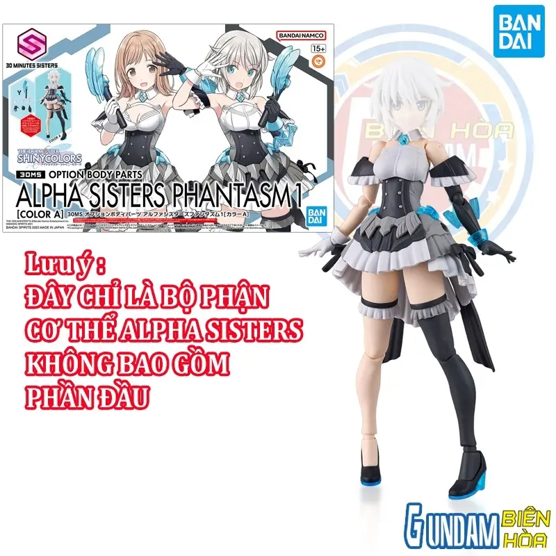 Bộ phụ kiện lắp ráp 30MS OPTION BODY PARTS ALPHA SISTERS PHANTASM 1 [COLOR A]