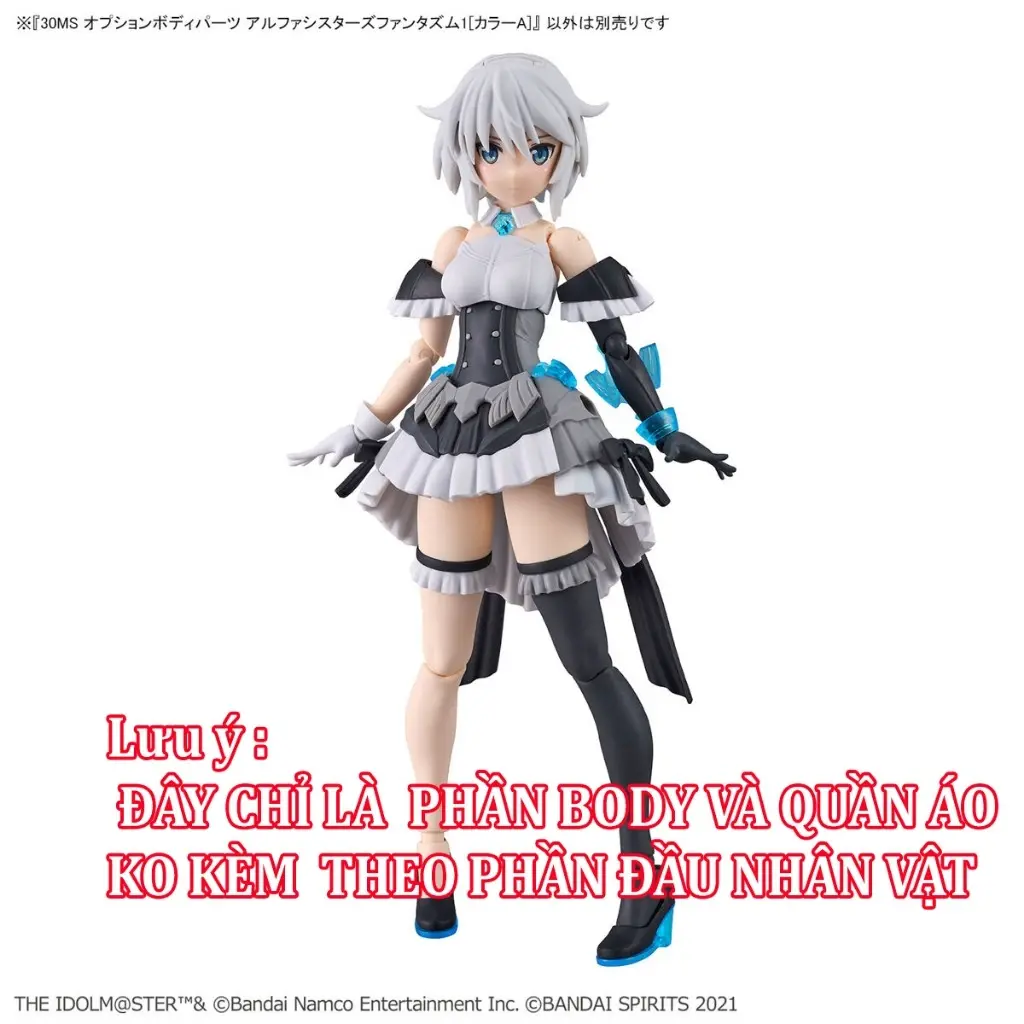 Bộ phụ kiện lắp ráp 30MS OPTION BODY PARTS ALPHA SISTERS PHANTASM 1 [COLOR A]