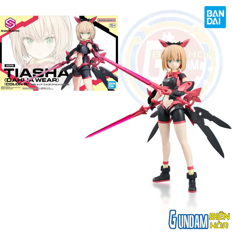 Mô hình lắp ráp 30MS TIASHA （DAHLIA WEAR） ［COLOR B］