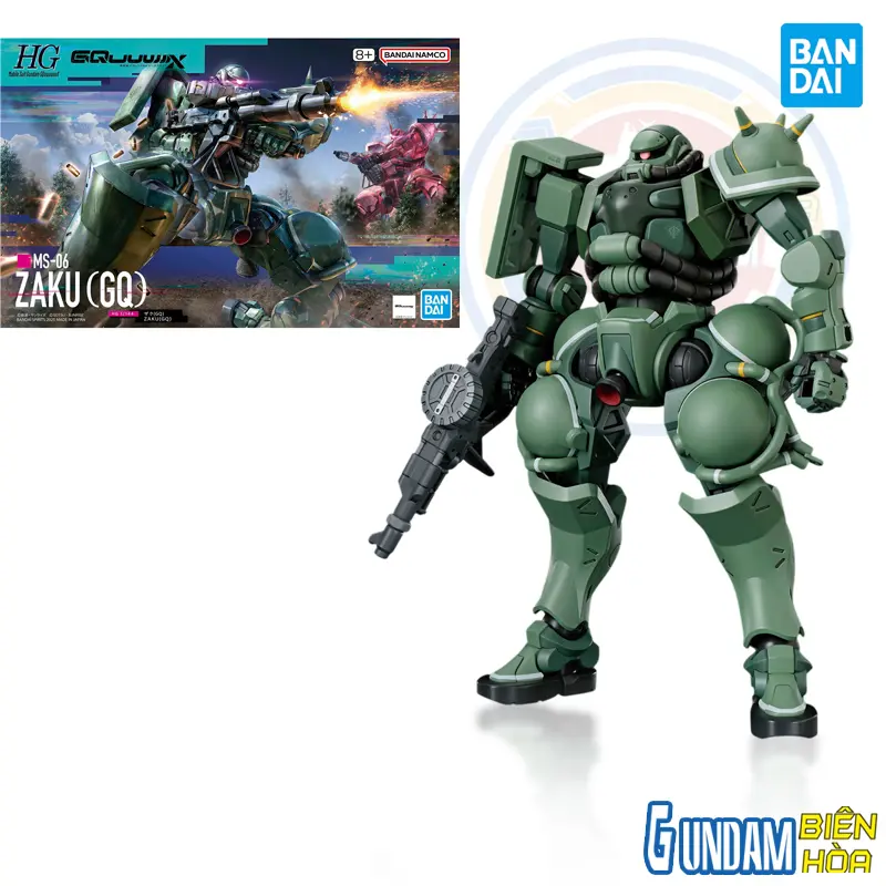Mô hình lắp ráp HG 1/144 ZAKU（GQ）