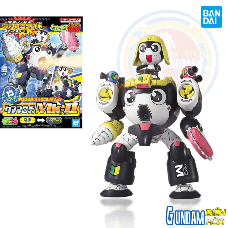 Mô hình lắp ráp SERGENT KERORO PLAMO COLLECTION TAMAMA ROBO Mk-Ⅱ