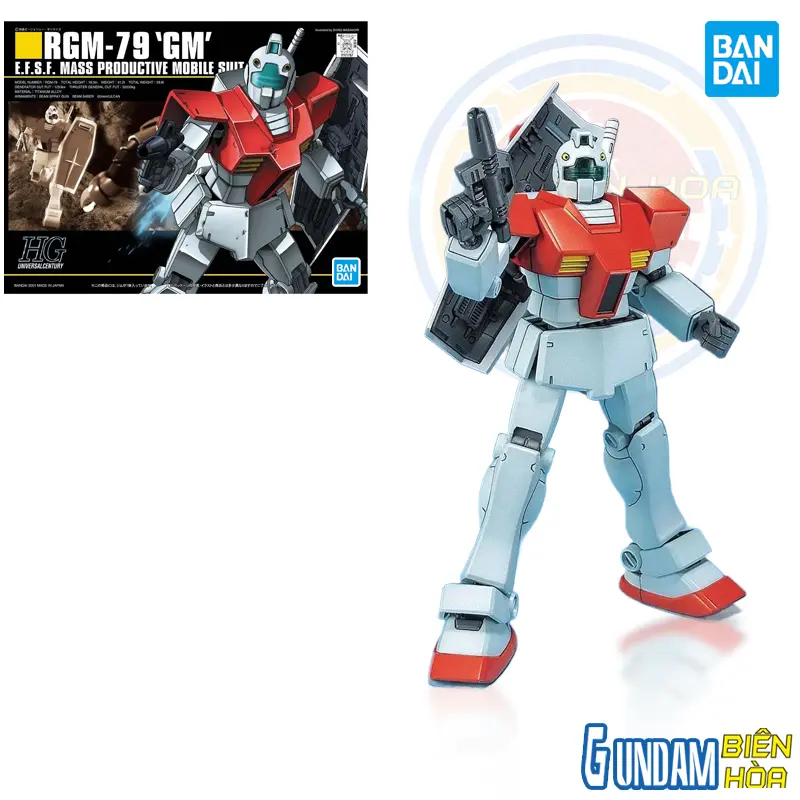 Mô hình lắp ráp 1/144 HGUC RGM-79 GM