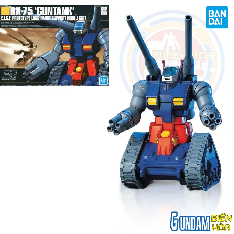 Mô hình lắp ráp 1/144 HGUC GUNTANK