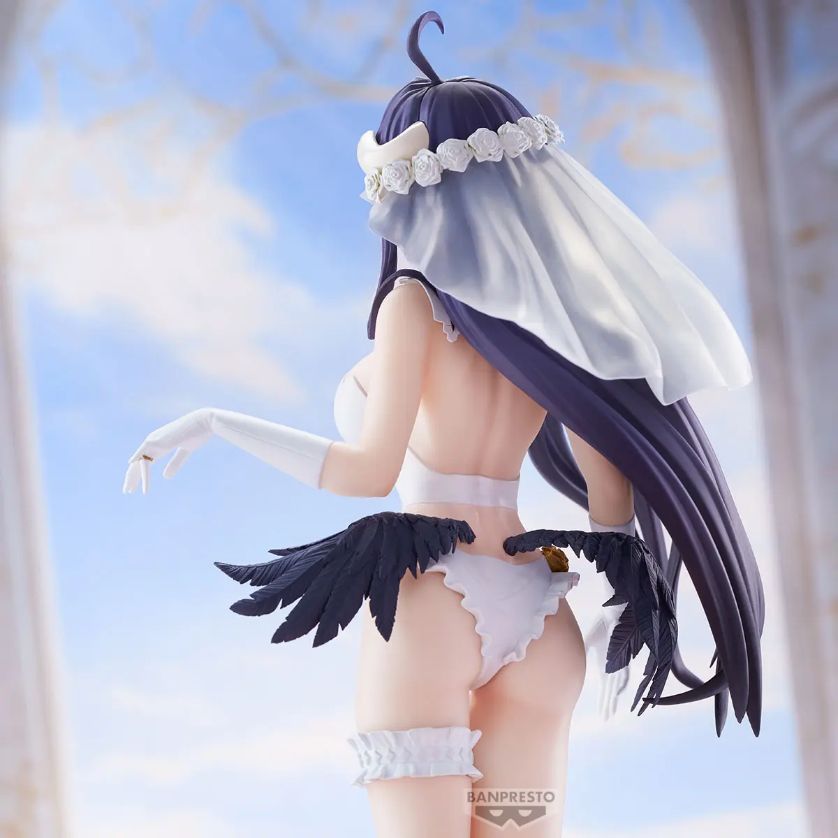 Mô hình figure OVERLORD GLITTER&GLAMOURS-ALBEDO-WEDDING VER.