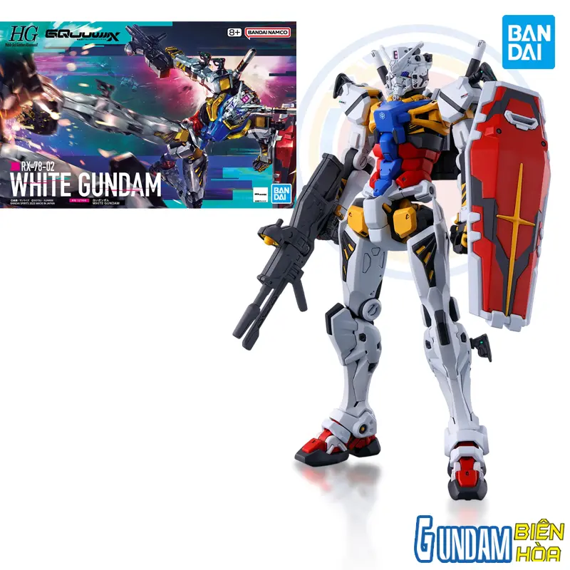 Mô hình lắp ráp HG 1/144 WHITE GUNDAM