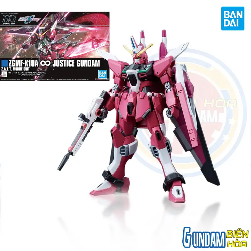 Mô hình lắp ráp HGCE 1/144 INFINITE JUSTICE GUNDAM