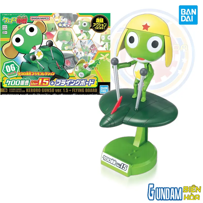 Mô hình lắp ráp KERORO GUNSO Ver.1.5 + FLYING BOARD