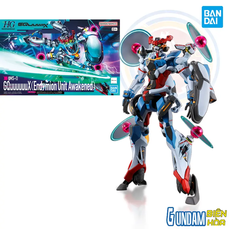 Mô hình lắp ráp Mô hình lắp ráp HG 1/144 GQuuuuuuX（Endymion Unit Awakened）