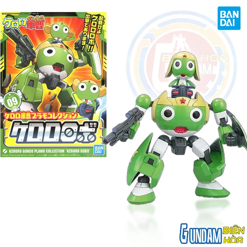 Mô hình lắp ráp SERGENT KERORO PLAMO COLLECTION KERORO ROBO