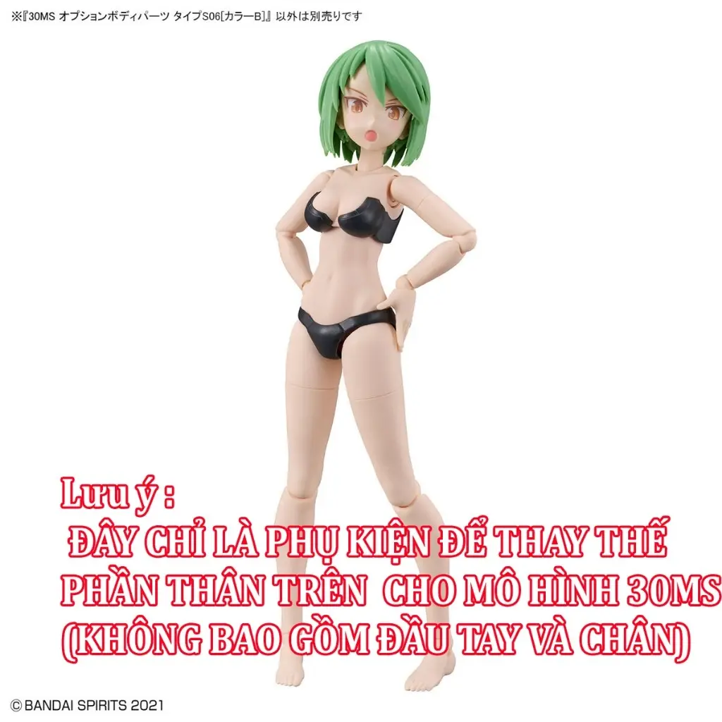 Bộ phụ kiện lắp ráp 30MS OPTION BODY PARTS TYPE S06 [COLOR B]