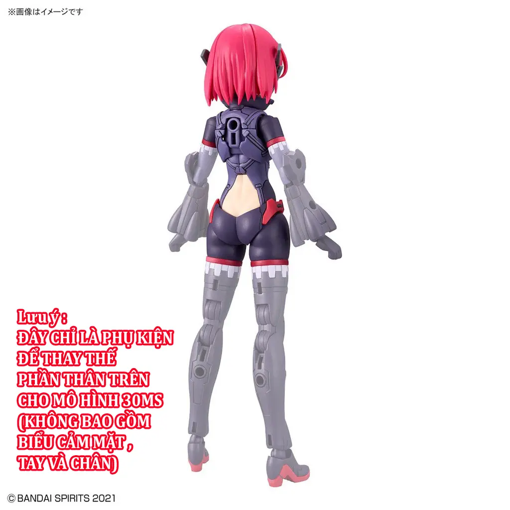 Bộ phụ kiện lắp ráp 30MS OPTION PARTS SET 6 (CHASER COSTUME) [COLOR A]