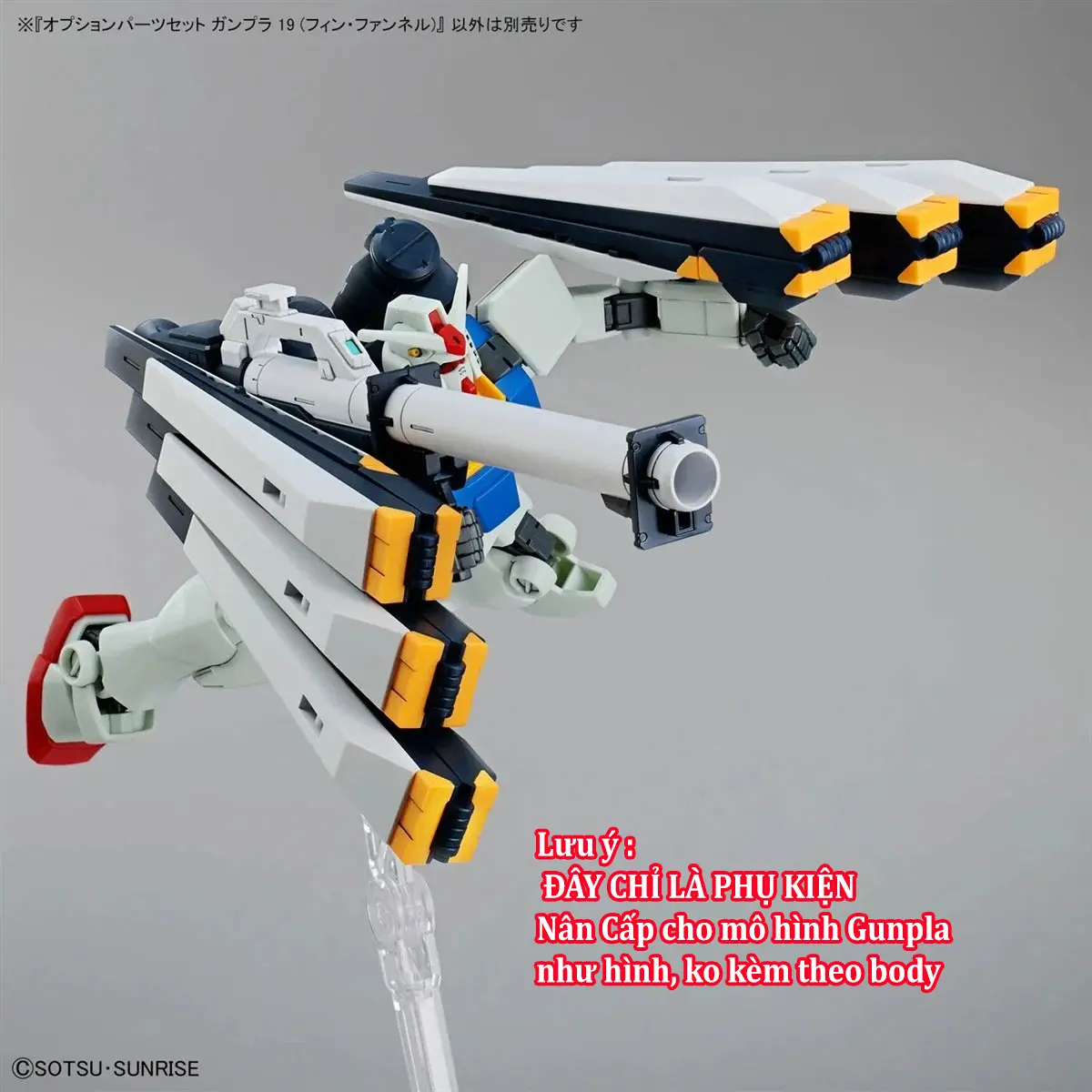 Bộ phụ kiện lắp ráp OPTION PARTS SET GUNPLA 19 （FIN FUNNEL）