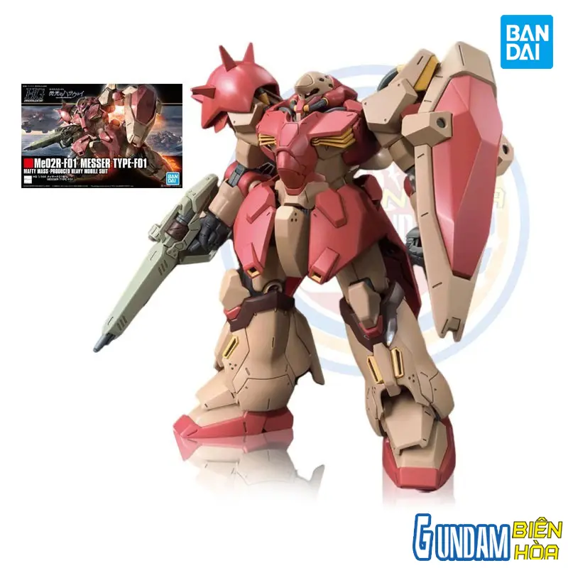Mô hình lắp ráp HG 1/144 MESSER TYPE-F01