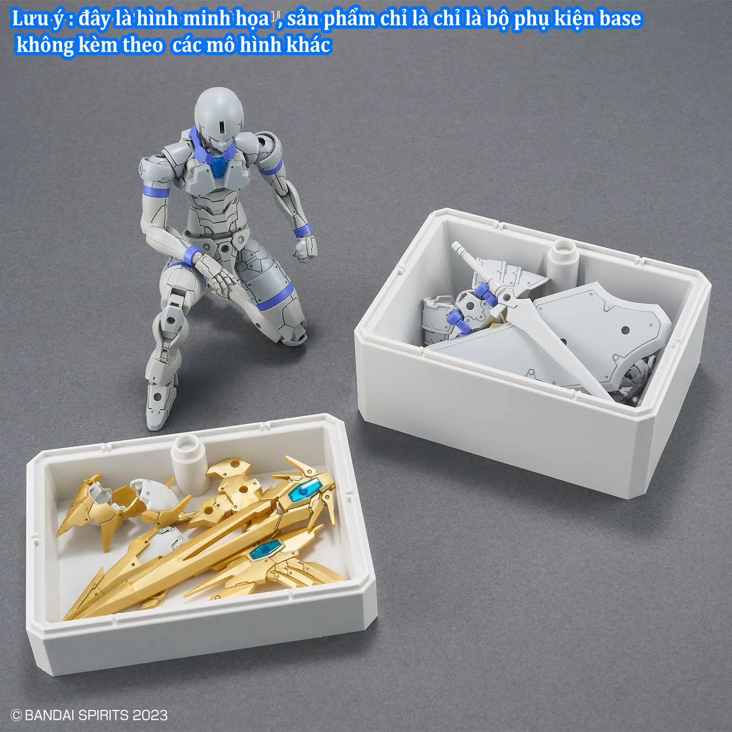 Phụ kiện trưng bày ACTION BASE 7 & OPTION BOX [WHITE]