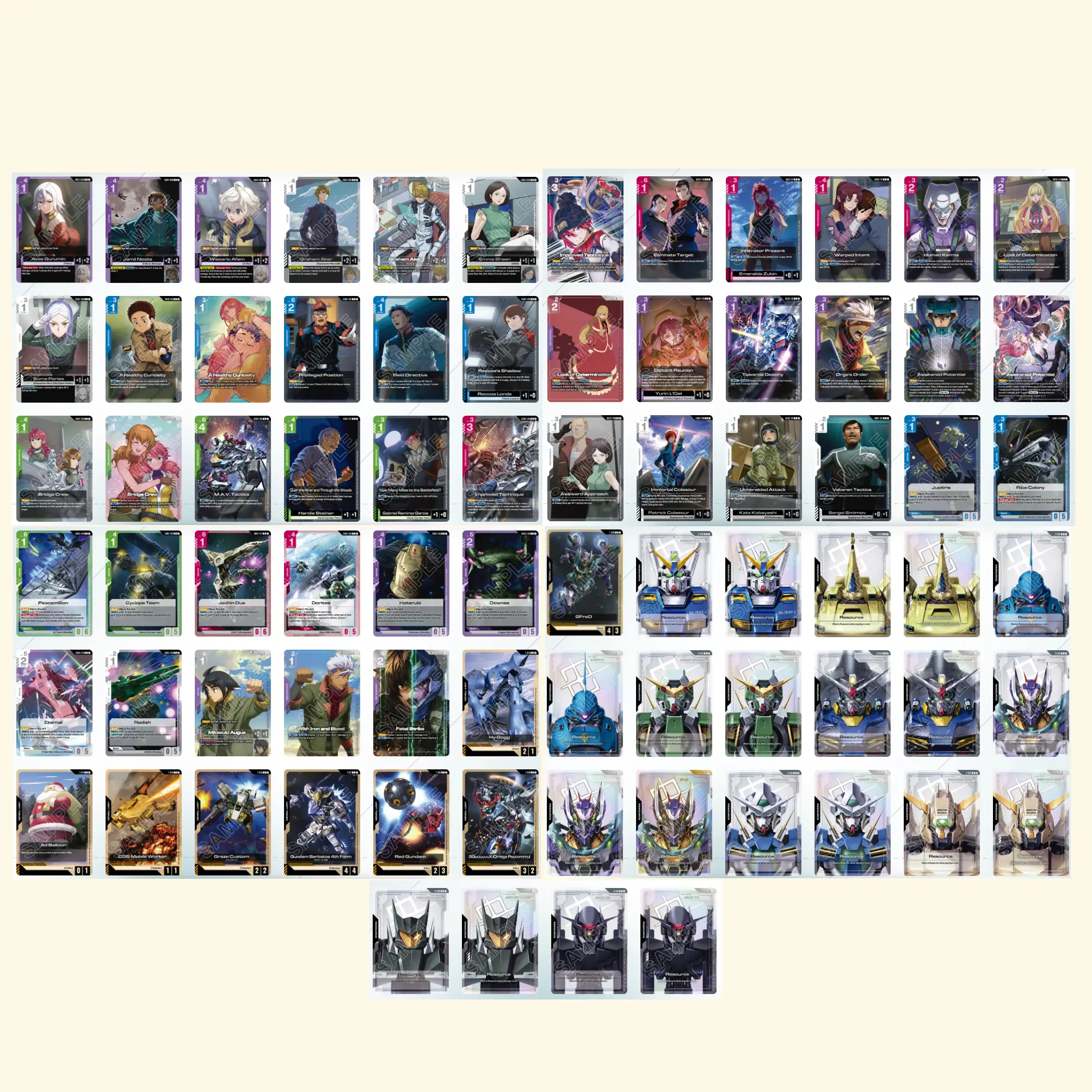 Thẻ Card Gundam BOOSTER PACK STEEL REQUIEM [GD03] ENGLISH