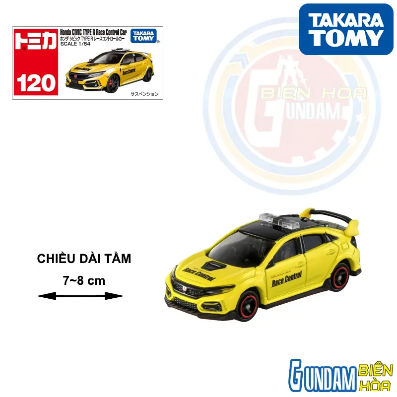 Xe mô hình TOMICA  No.120-09 Honda Civic Typer R Race Control