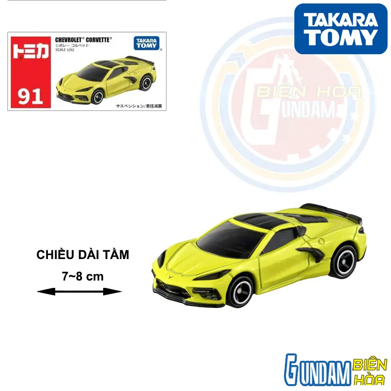Xe mô hình TOMICA No.91-6 Chevrolet Corvette (Box)22