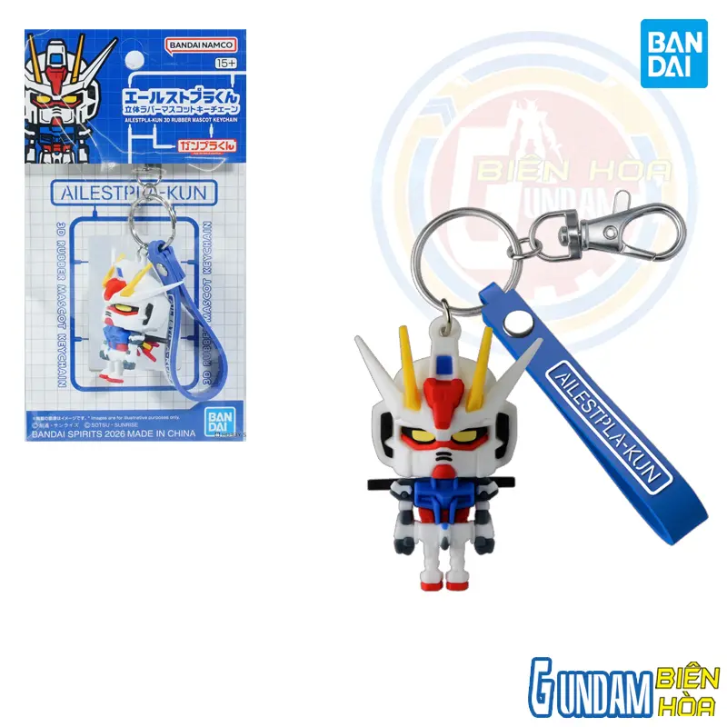 Móc khóa AILE STPLA-KUN 3D RUBBER MASCOT KEYCHAIN