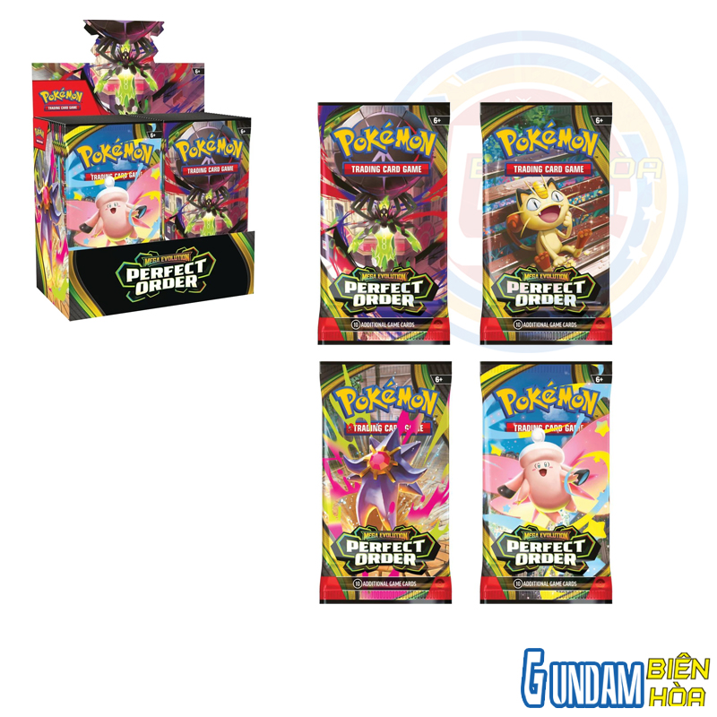Thẻ bài sưu tầm Pokemon TCG ME03 – PERFECT ORDER