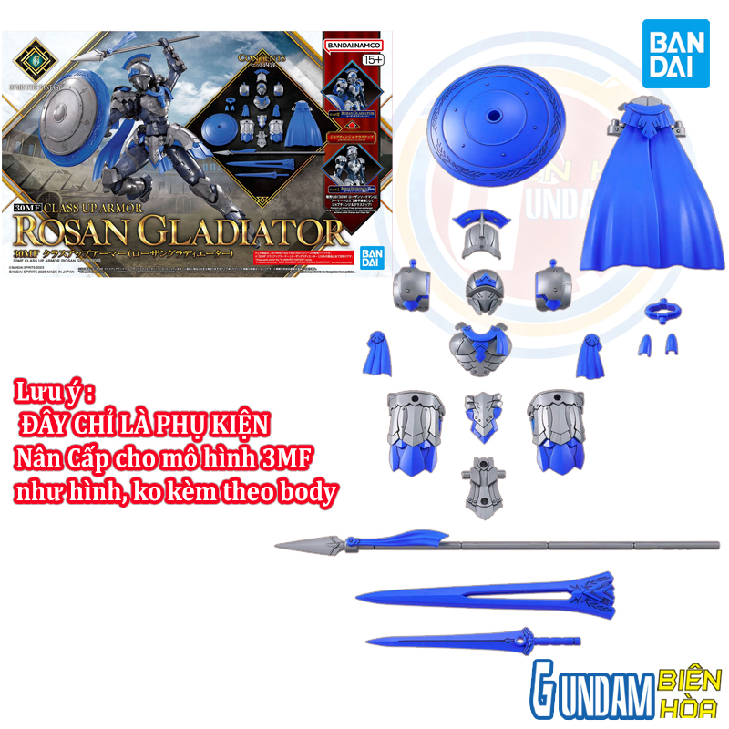 Mô hình lắp ráp phụ kiện 30MF CLASS UP ARMOR ROSAN GLADIATOR