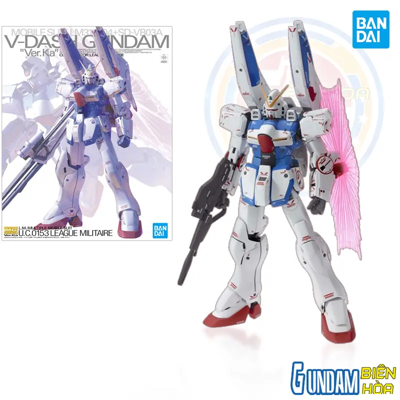Mô hình lắp ráp MG 1/100 V DASH GUNDAM Ver.ka