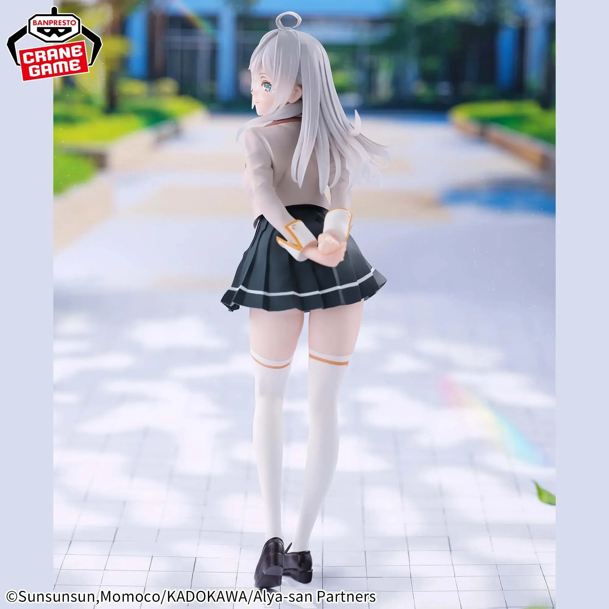 Mô hình Figure Banpresto ALYA SOMETIMES HIDES HER FEELINGS IN RUSIAN GLITTER & GLAMOURS ALYA SCHOOL UNIFORM VER.