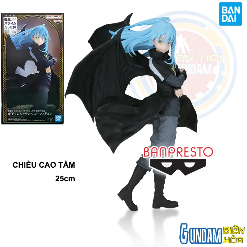 Mô hình Figure Banpresto THAT TIME I GOT REINCARNATED AS A SLIME THE MOVIE: TEARS OF THE AZURE SEA RIMURU TEMPEST FIGURE