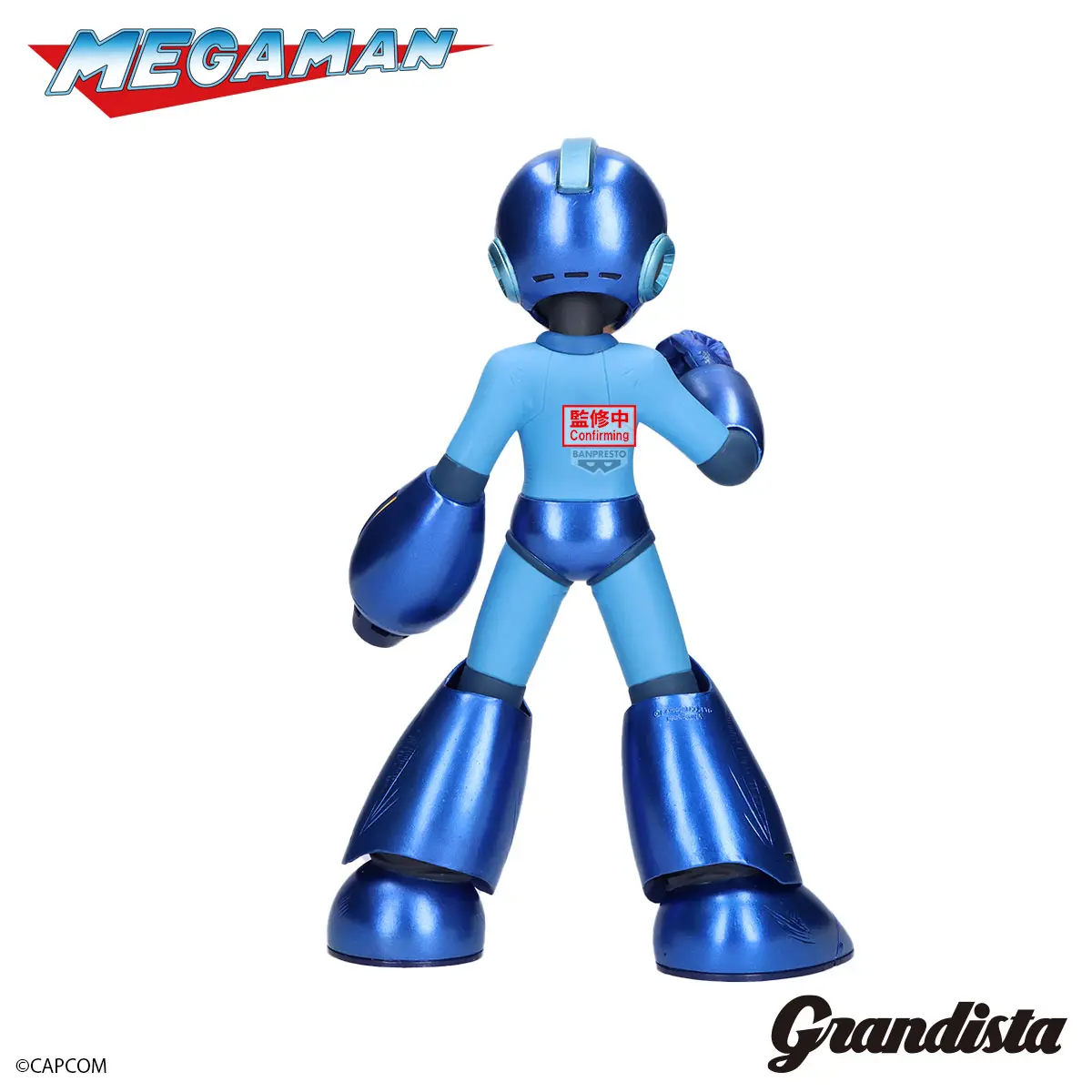 Mô hình Figure Banpresto MEGA MAN GRANDISTA-MEGA MAN-METALLIC COLOR VER.