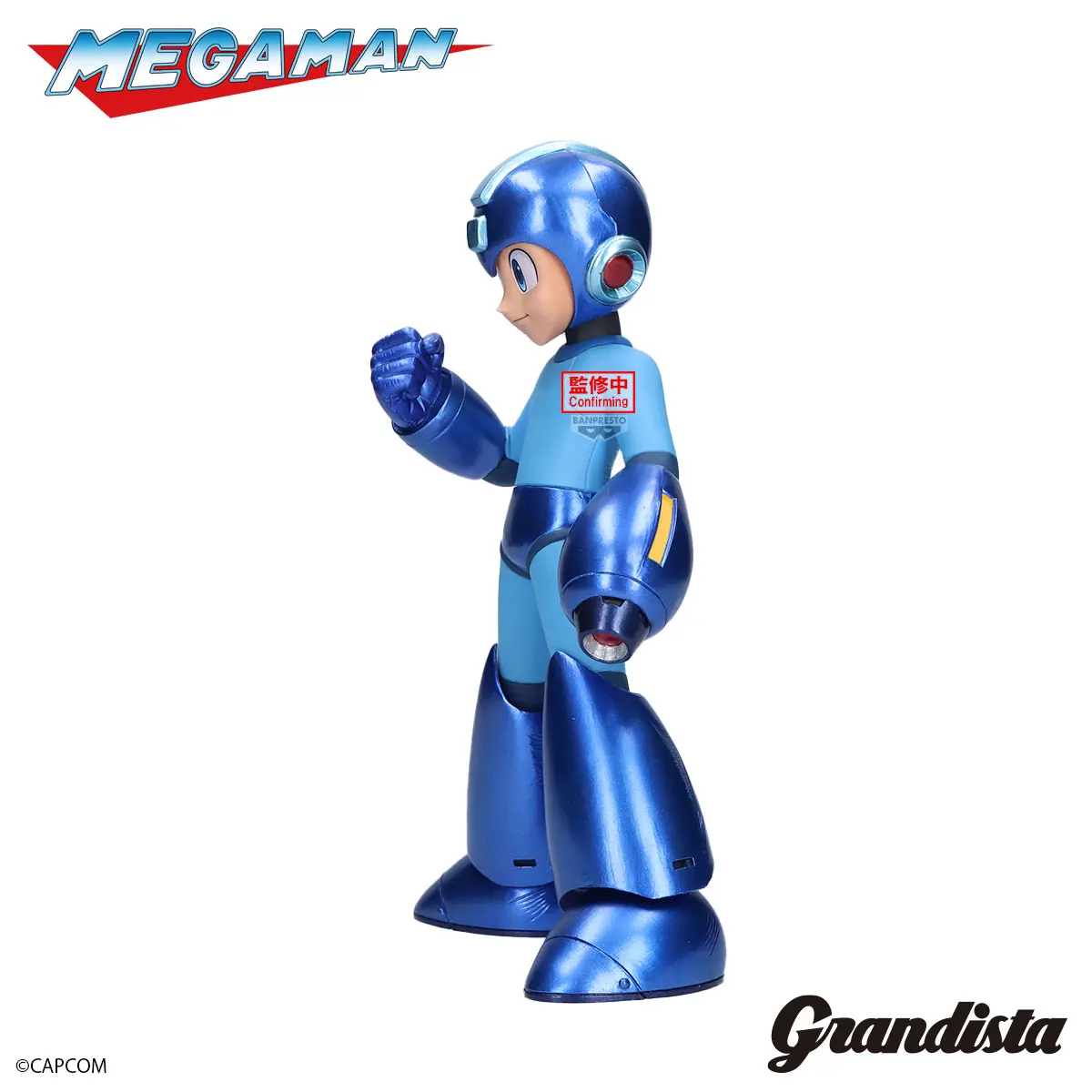 Mô hình Figure Banpresto MEGA MAN GRANDISTA-MEGA MAN-METALLIC COLOR VER.