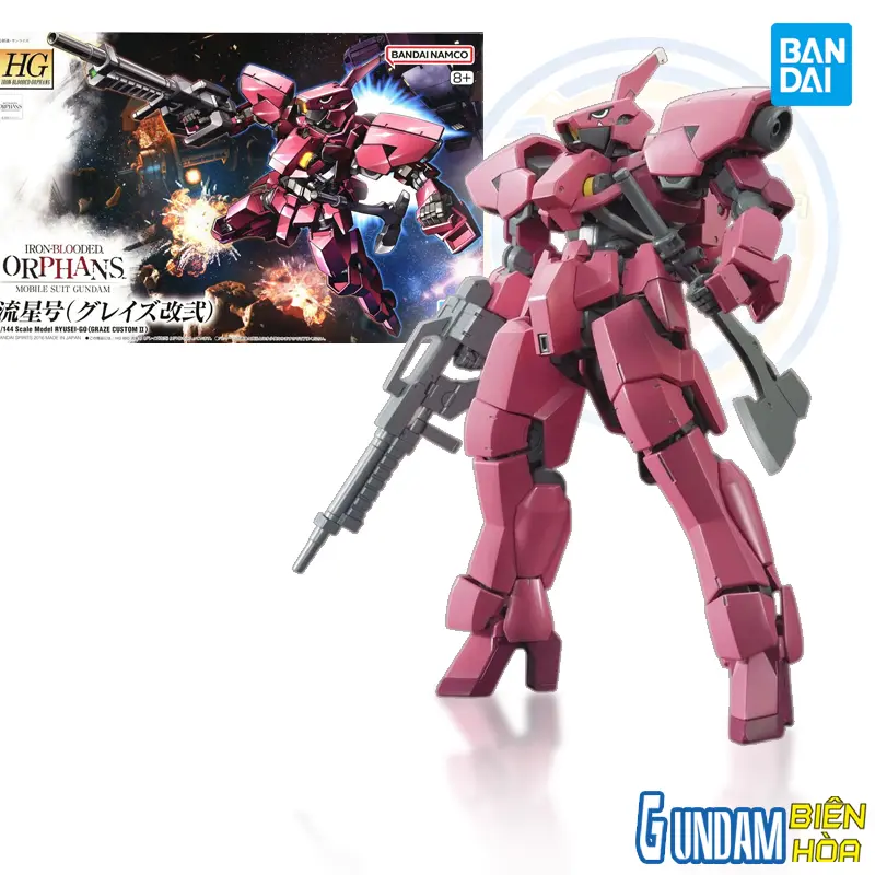 Mô hình lắp ráp HG 1/144 RYUSEI-GO (GRAZE CUSTOM II)