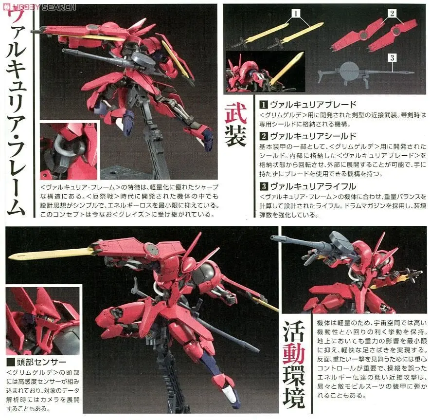 Mô hình lắp ráp HG 1/144 GRIMGERDE