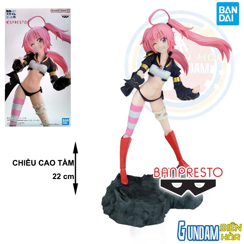 Mô hình Figure Banpresto THAT TIME I GOT REINCARNATED AS A SLIME ESPRESTO-THREEFOLD UNION-MILIM NAVA
