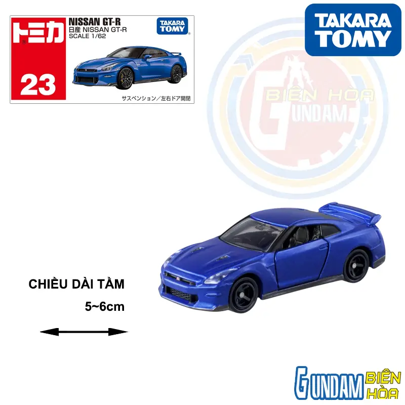 Xe mô hình Tomica No.23-11 Nissan GT-R (Box)