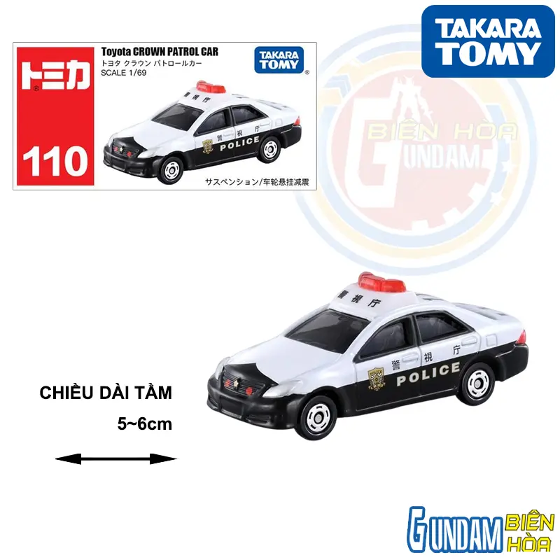 Xe mô hình TOMICA Tomica No.110 Toyota Crown Patrol