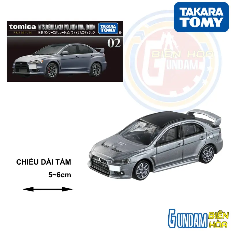 Tomica PRM No.02 Mitsubishi Lancer Evolution Final