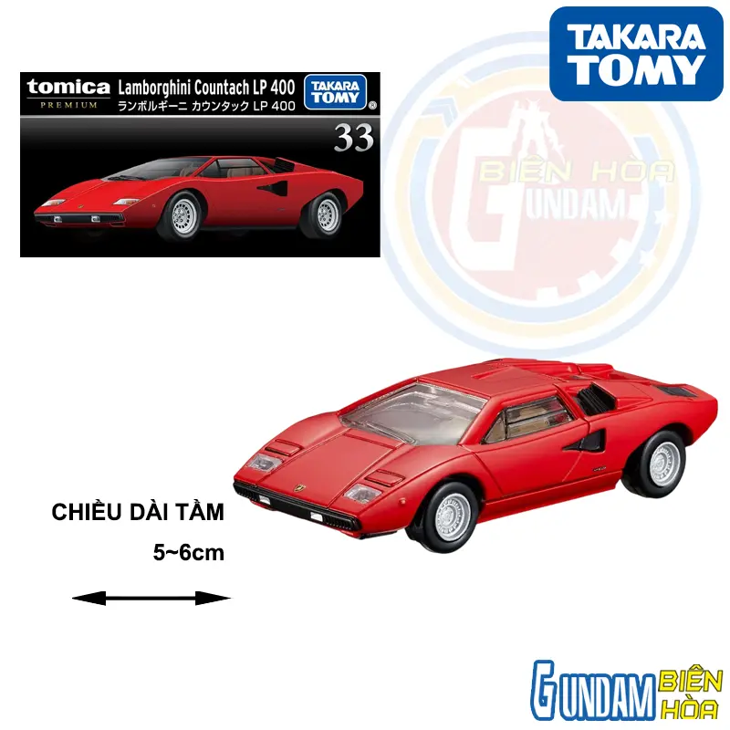 Tomica PRM No.33 Lamborgini Countach LP 400 24