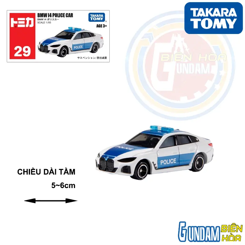 Tomica Asia 150 No.29 BMW i4 Police Car