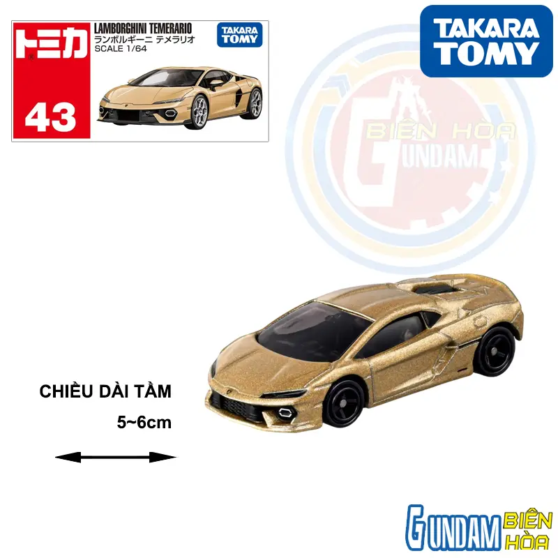 Xe mô hình TOMICA No.43-05 Lamborghini Temerario (Box) 26