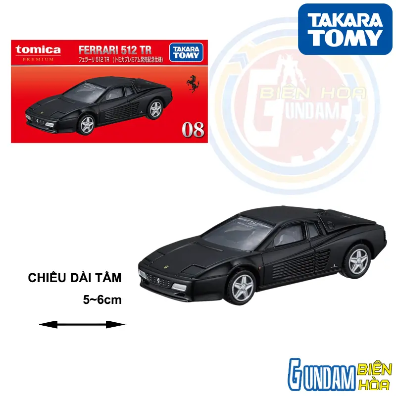 Xe mô hình TOMICA PRM No.08 Ferrari 512TR 26 (SP)