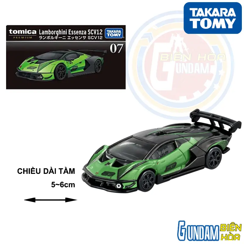Xe mô hình TOMICA PRM No.07 Lamborghini Essenza SCV12