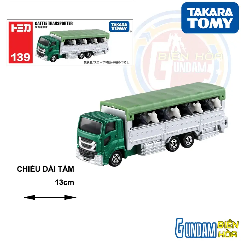 Xe mô hình TOMICA Long No.139-4 Animal Transporter