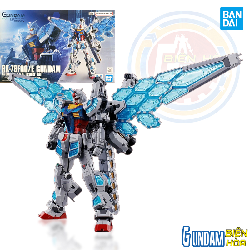 Mô hình lắp ráp 1/144 RX-78F00/E GUNDAM (EX-001 G.L.R.S.S. Feather UNIT)